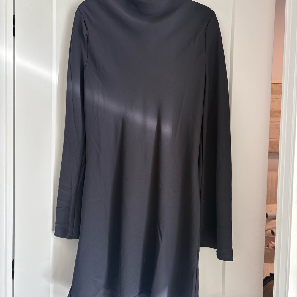 H&M Charcoal Long Sleeve Dress
